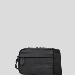 K/ESSENTIAL LEATHER CROSSBODY BAG