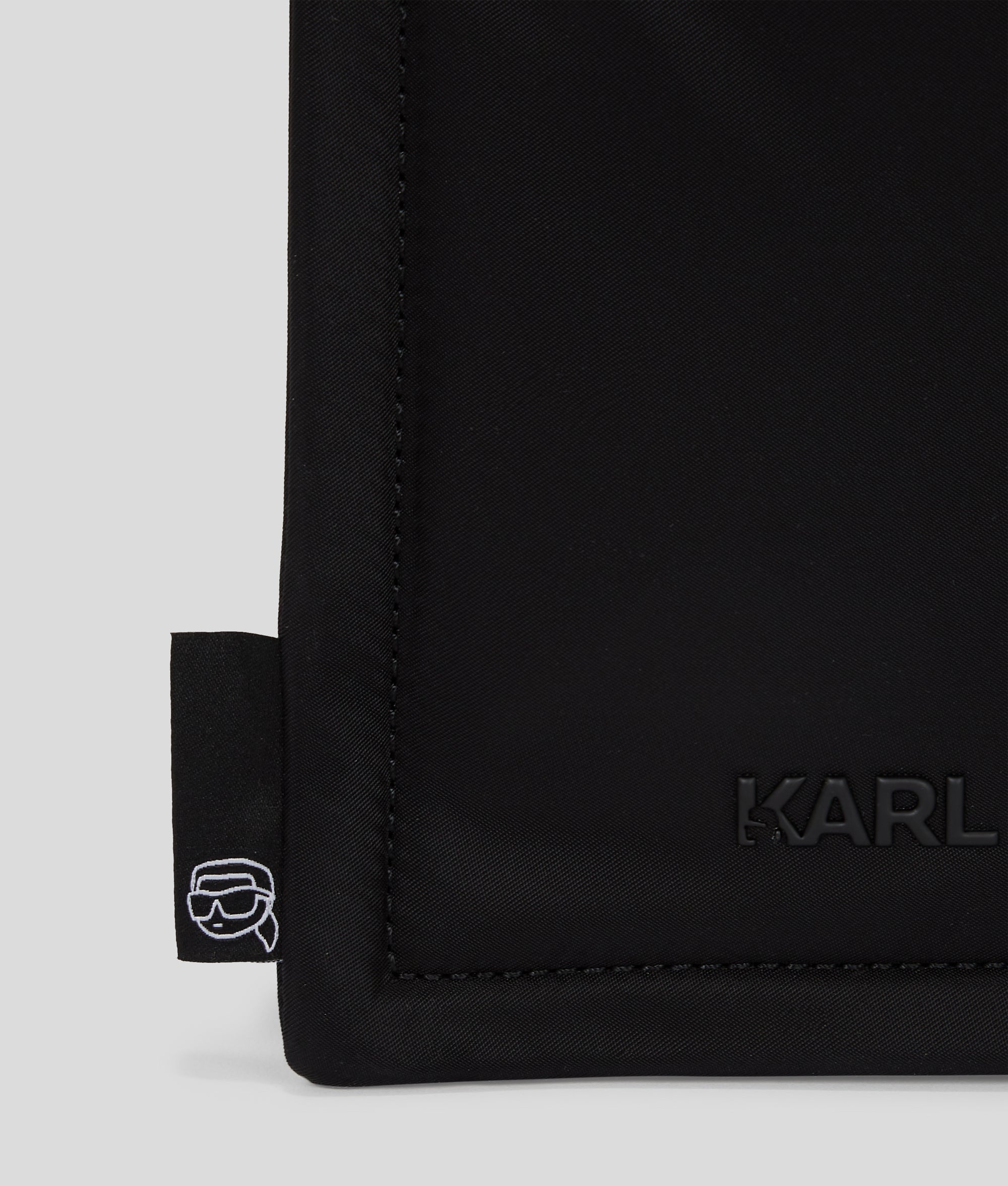 IKON NYLON SMALL SQUARE TOTE BAG - Image 3