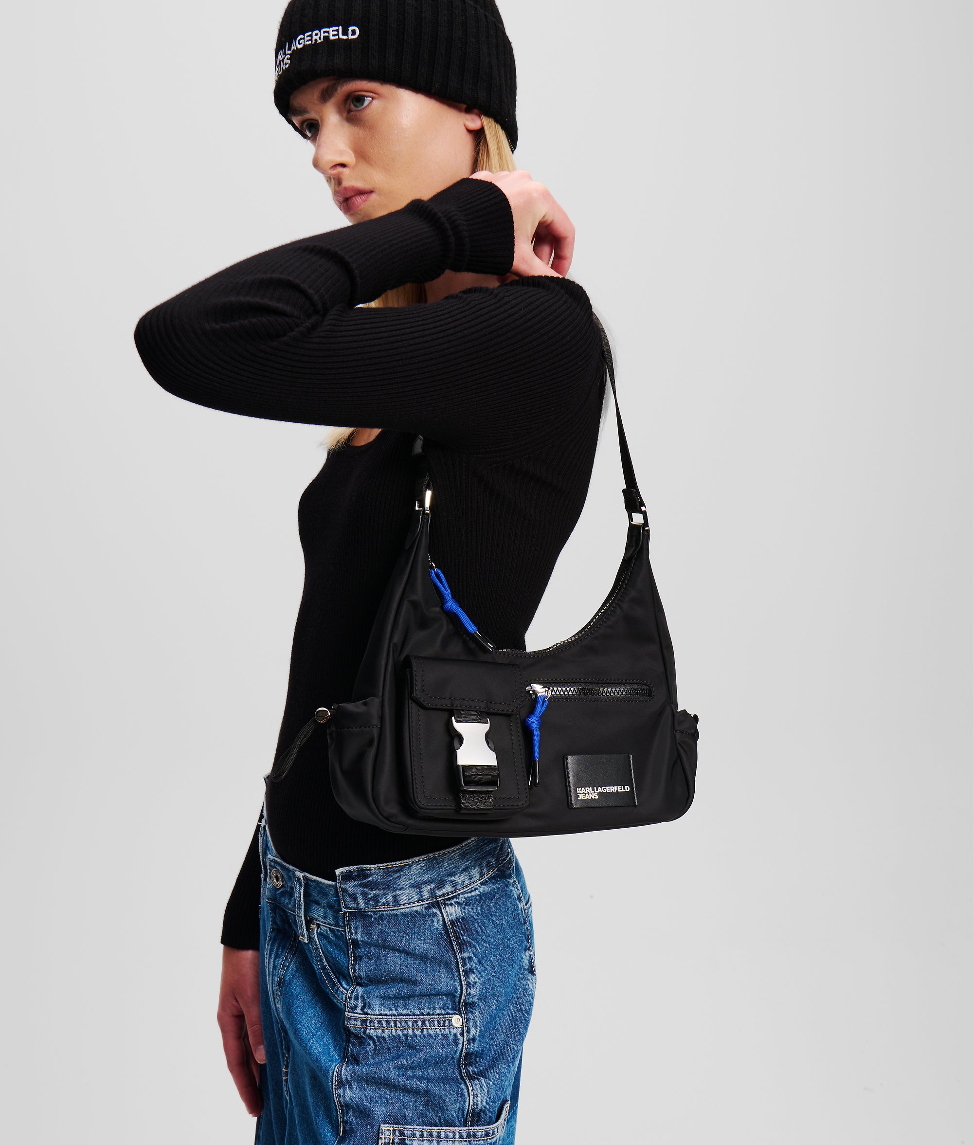 STREET NYLON SHOULDER BAG - Image 2