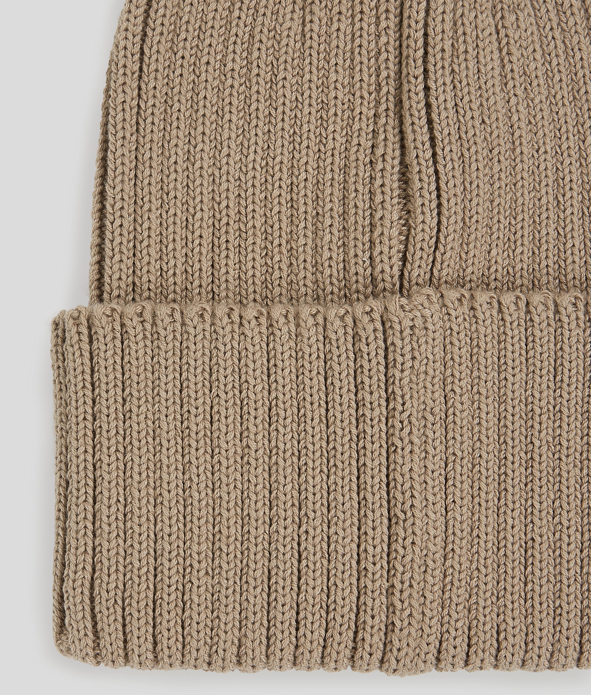 LOGO RIBBED BEANIE - Image 4