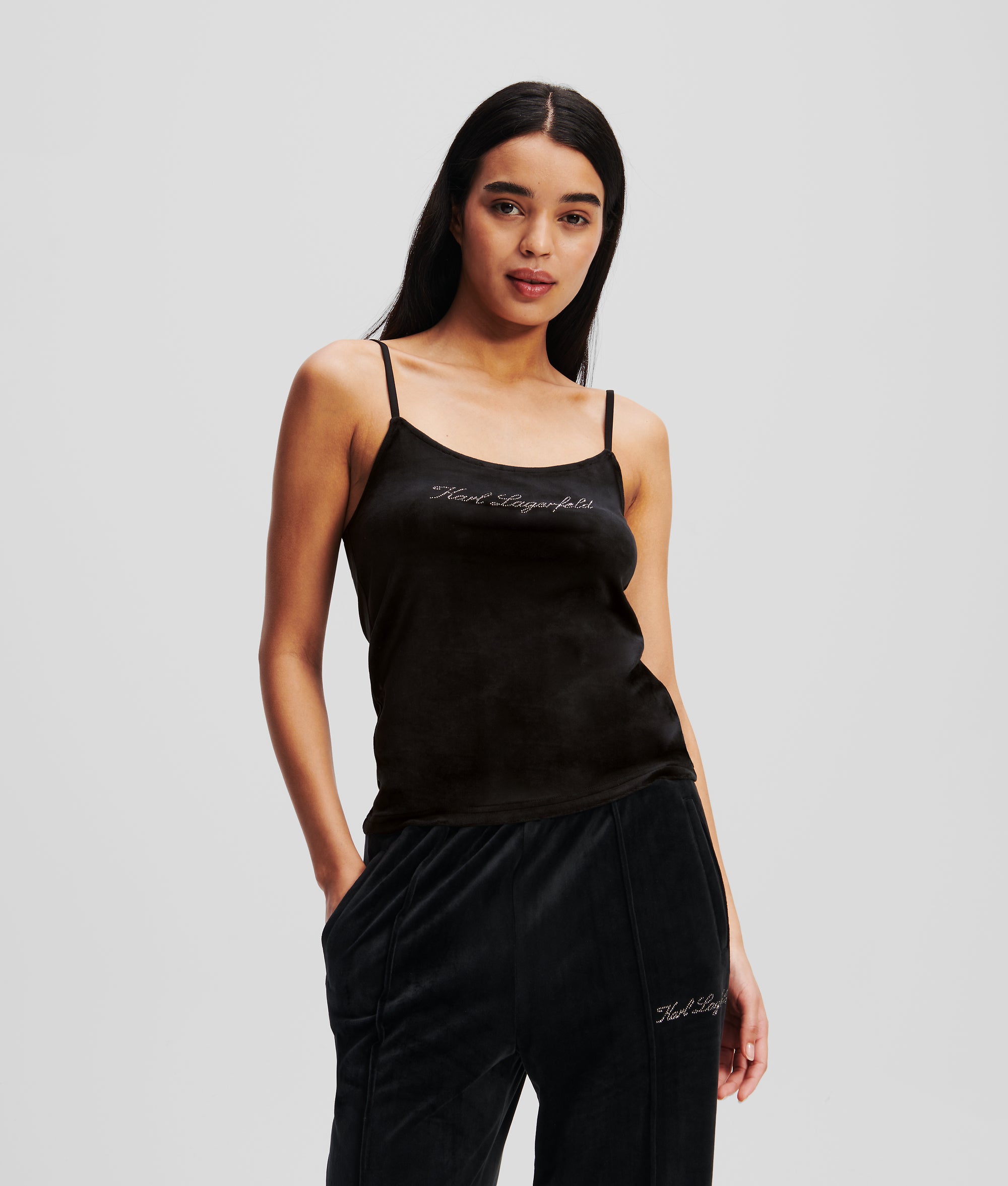HOTEL KARL VELOUR CAMISOLE