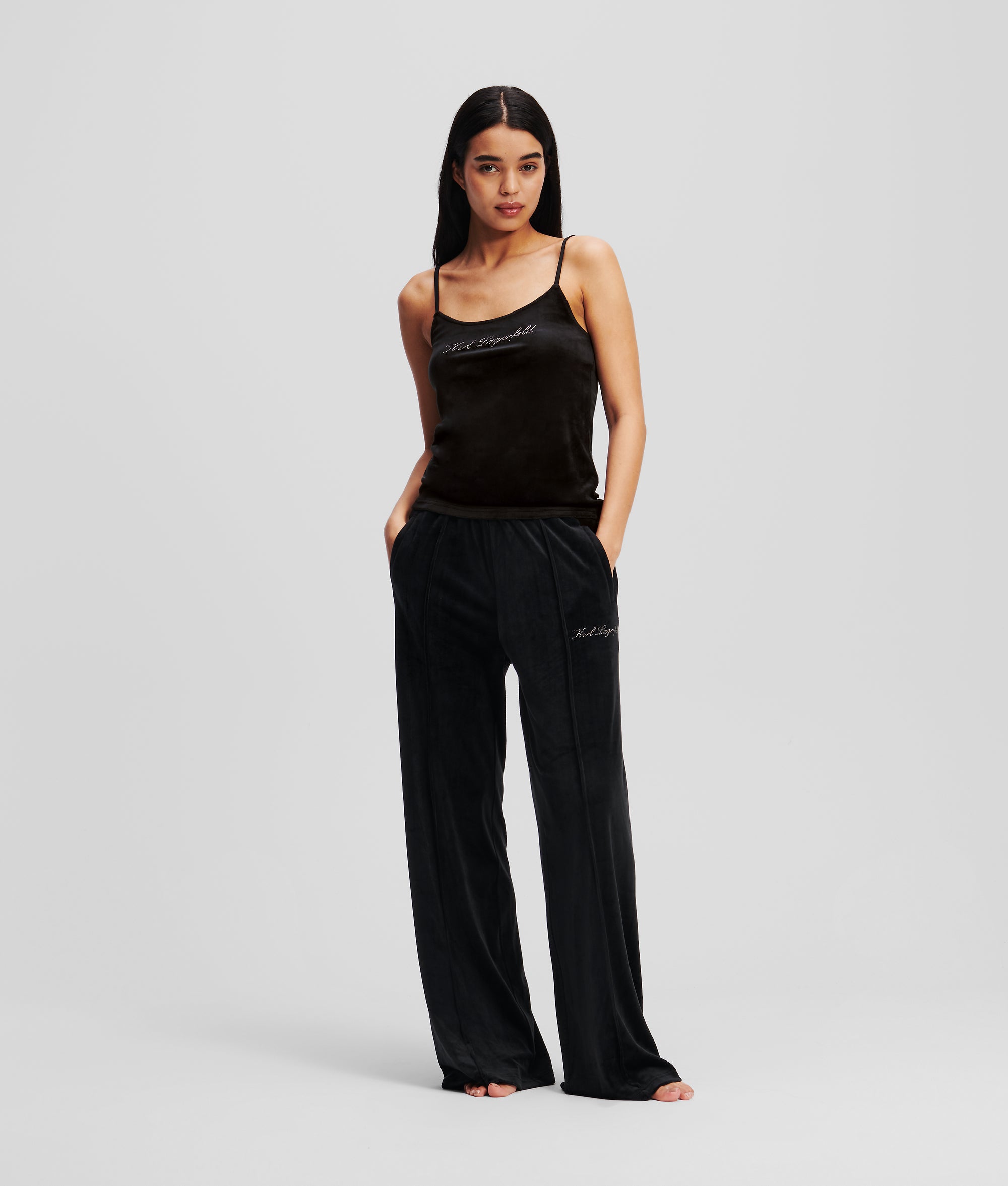 HOTEL KARL VELOUR CAMISOLE - Image 5