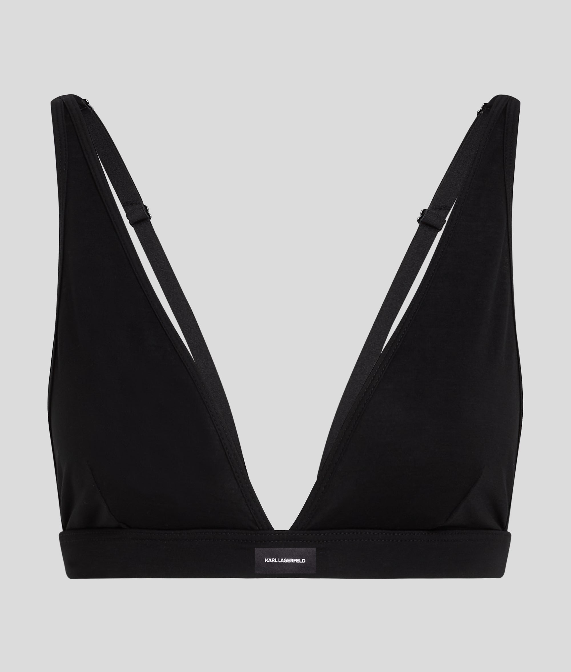 ESSENTIAL LOGO PLUNGE BRALETTE - Image 4