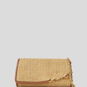 K/Signature woven wallet on chain