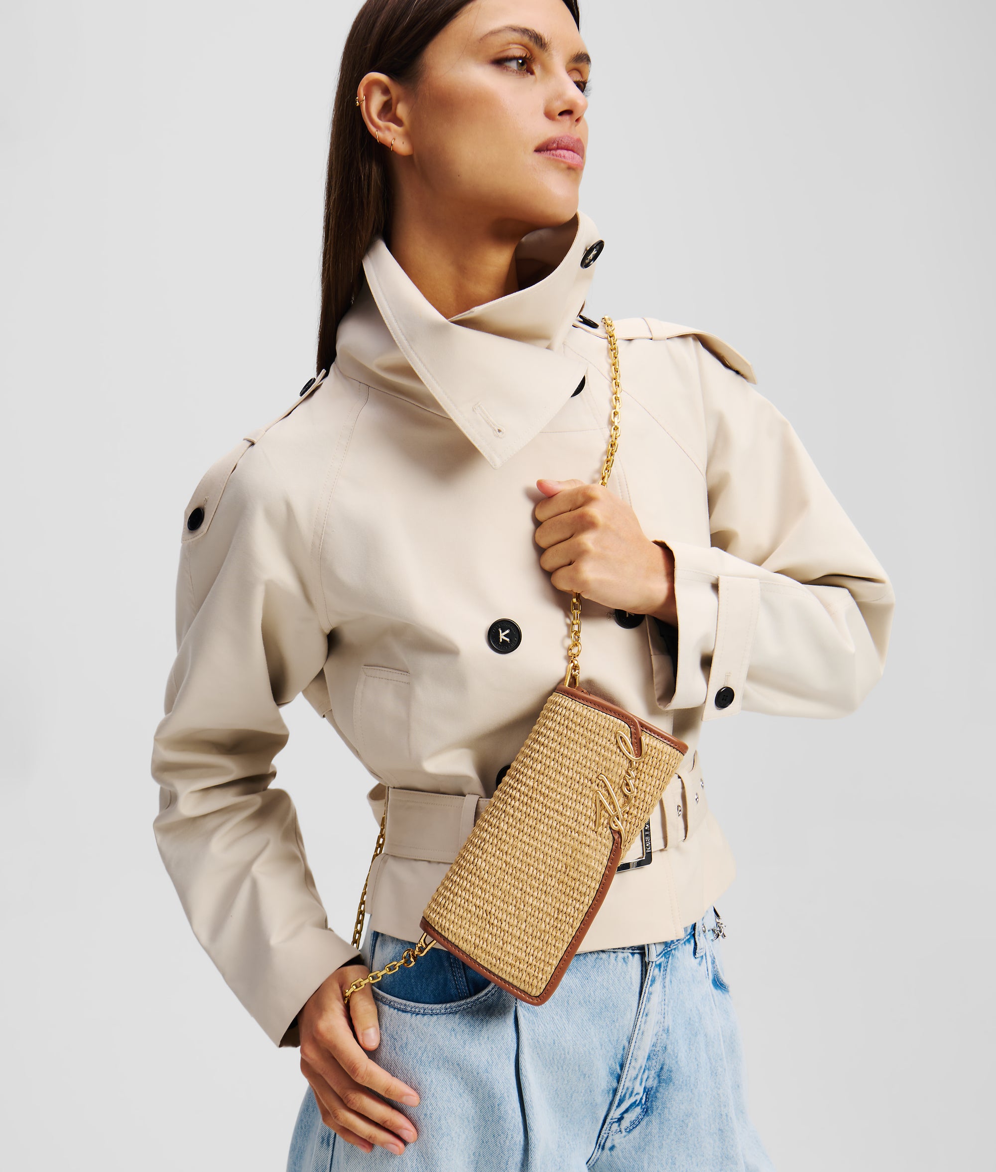 K/Signature woven wallet on chain - Image 2