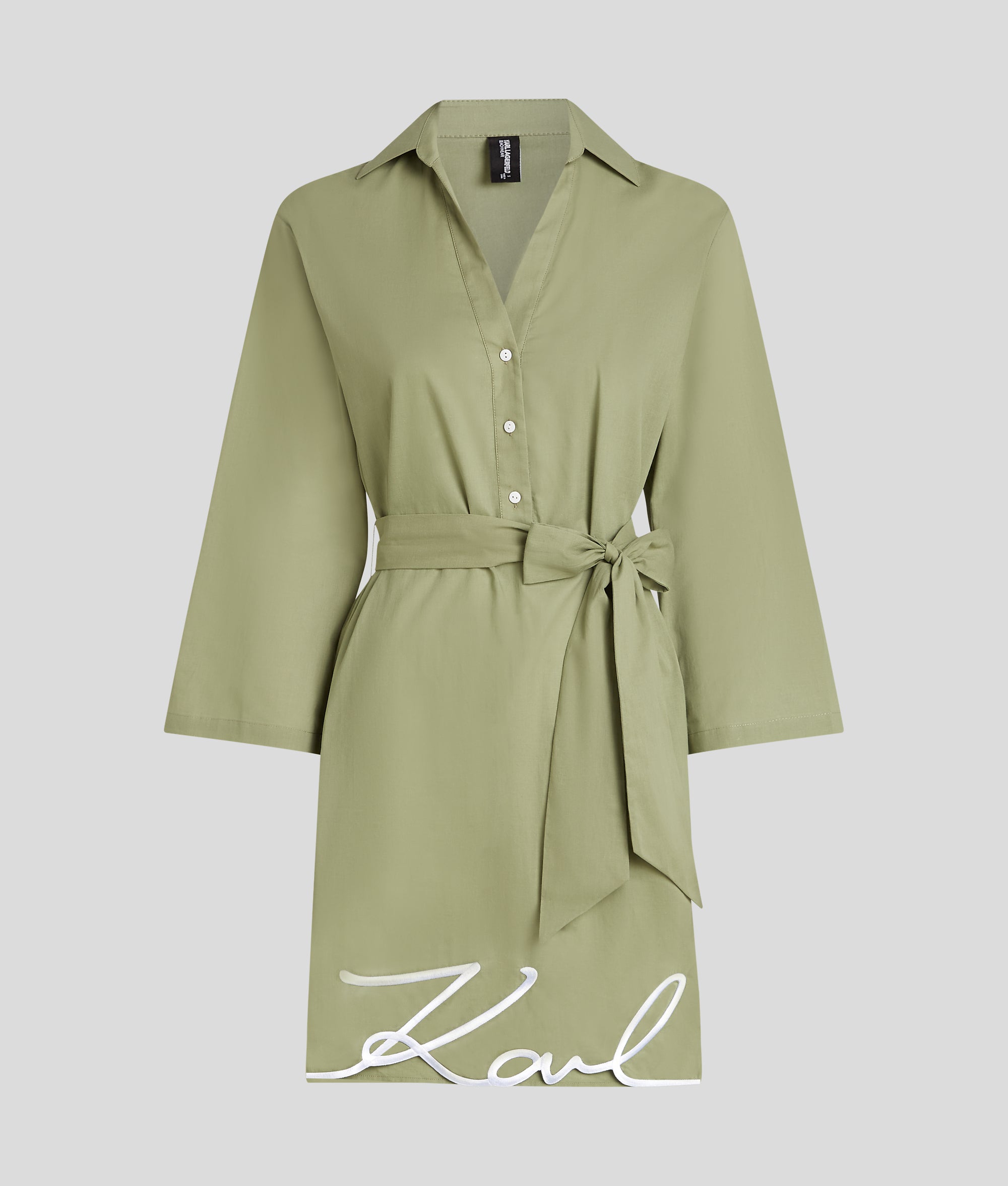 K/SIGNATURE BEACH SHIRT DRESS - Image 2