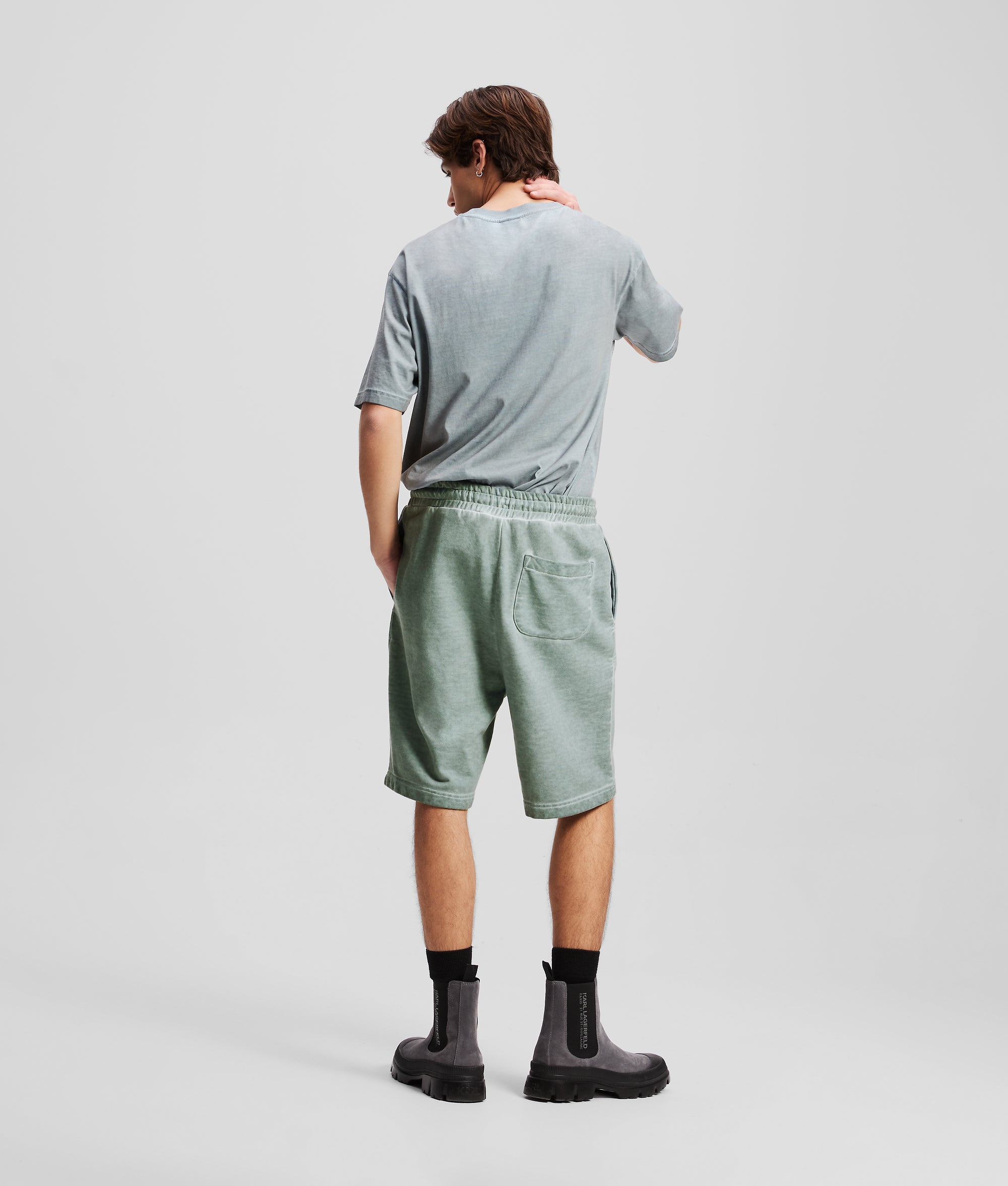 WASHED SWEATSHORTS - Image 3