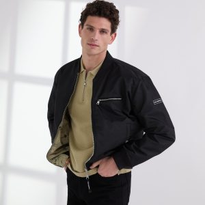 REVERSIBLE BOMBER JACKET