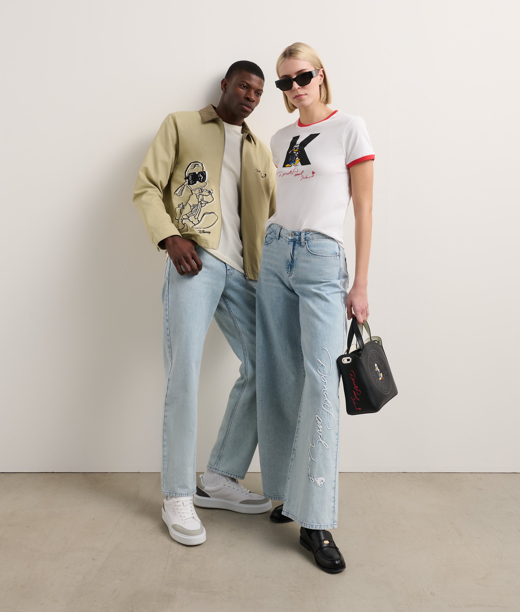 DISNEY X KL WIDE LEG JEANS - Image 4