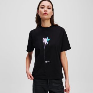 FLORAL-PRINT T-SHIRT