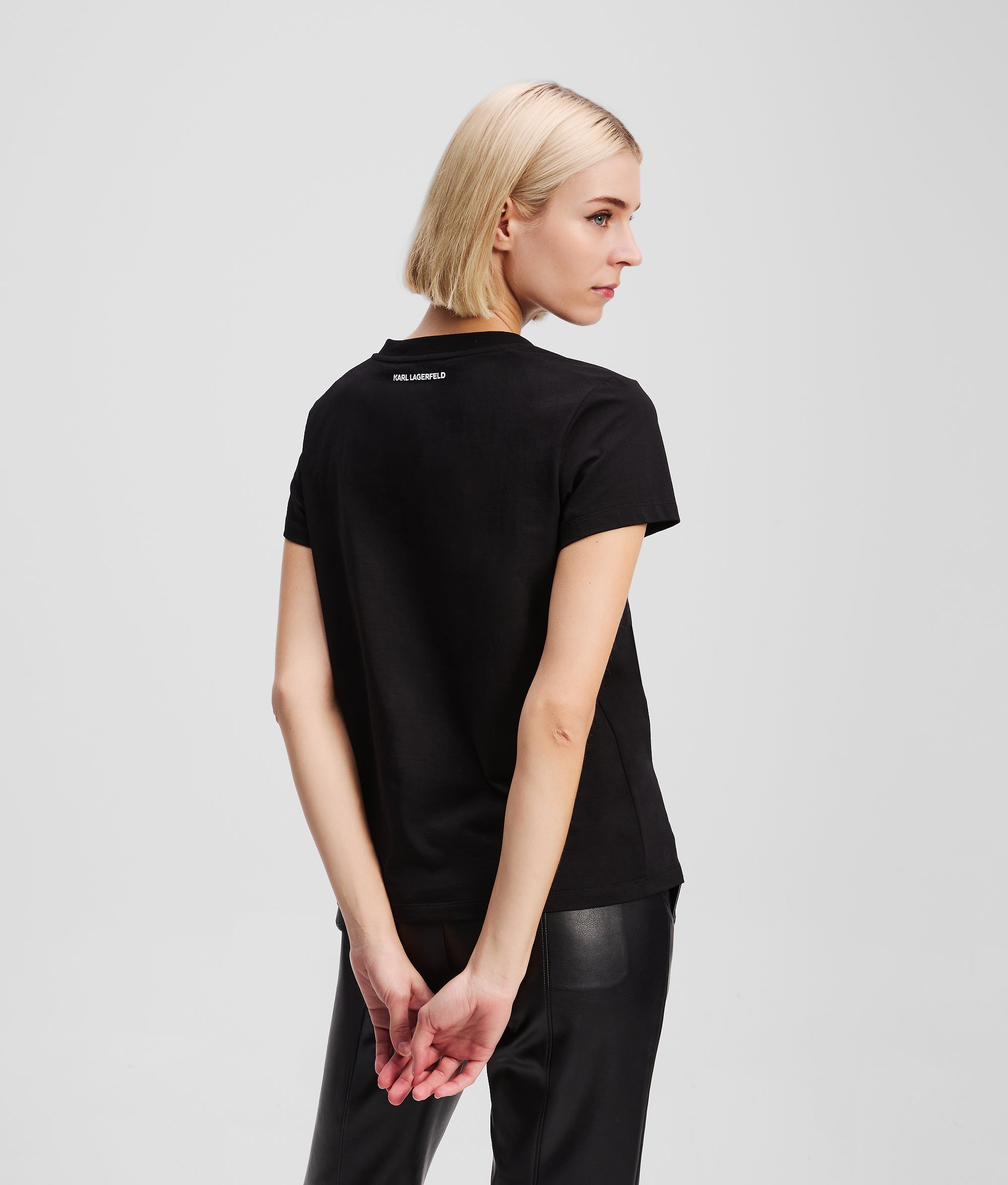 RHINESTONE IKON CHOUPETTE V-NECK T-SHIRT - Image 2