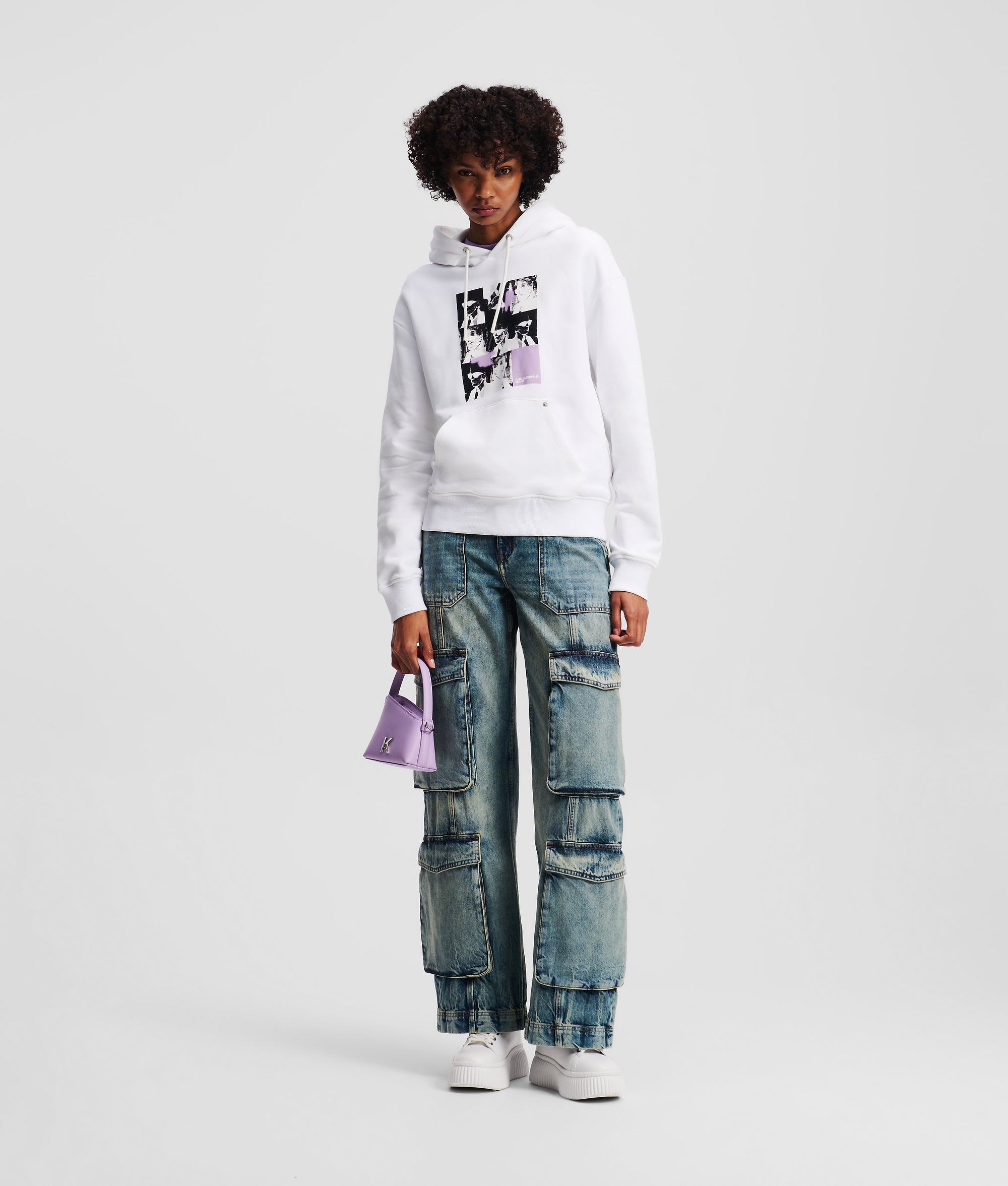 KARL PRINT HOODIE - Image 4