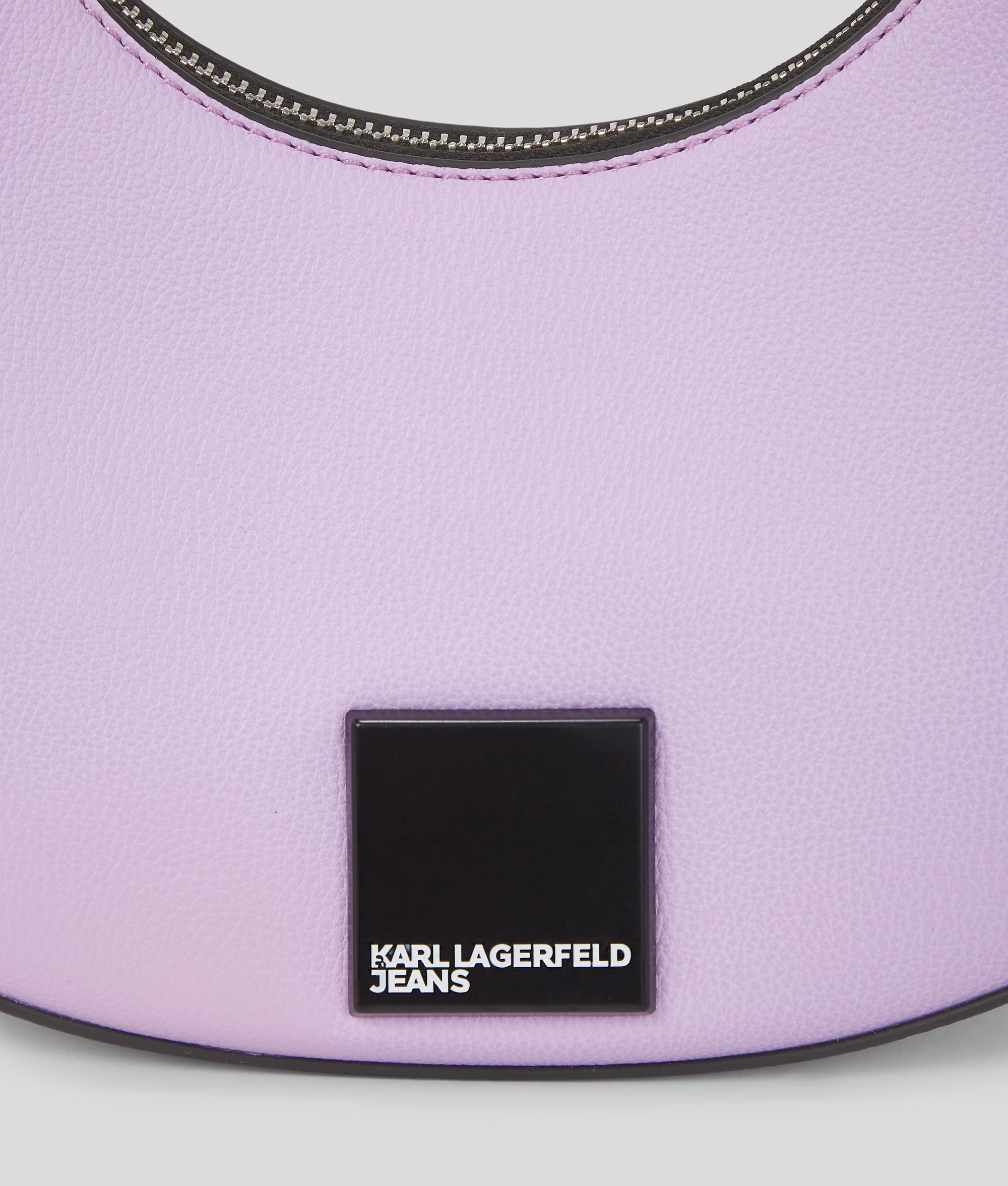 KLJ BOX LOGO HALF-MOON SHOULDER BAG - Image 3