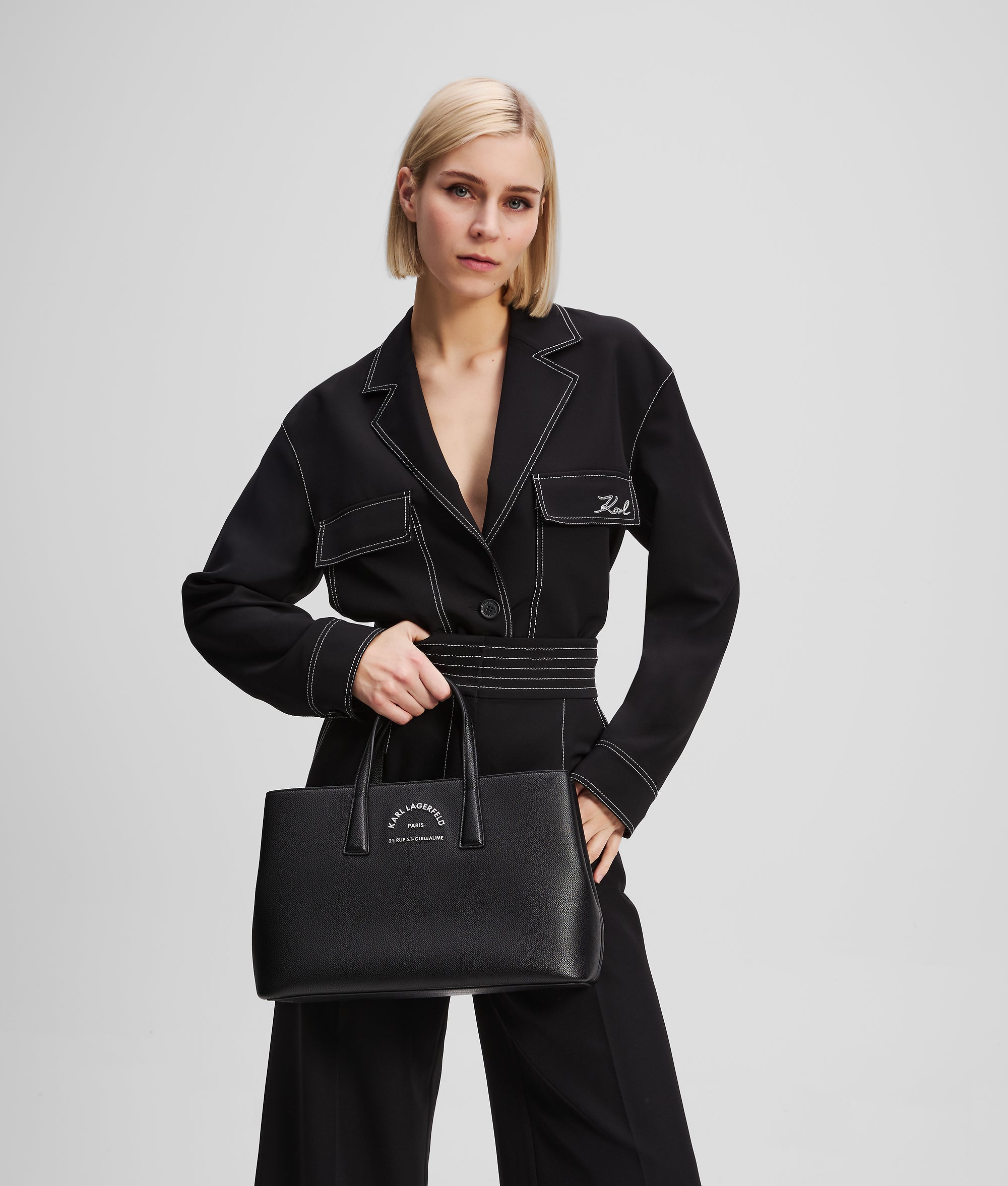 RUE ST-GUILLAUME METAL SATCHEL BAG - Image 2