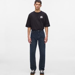 All-over Monogram jeans