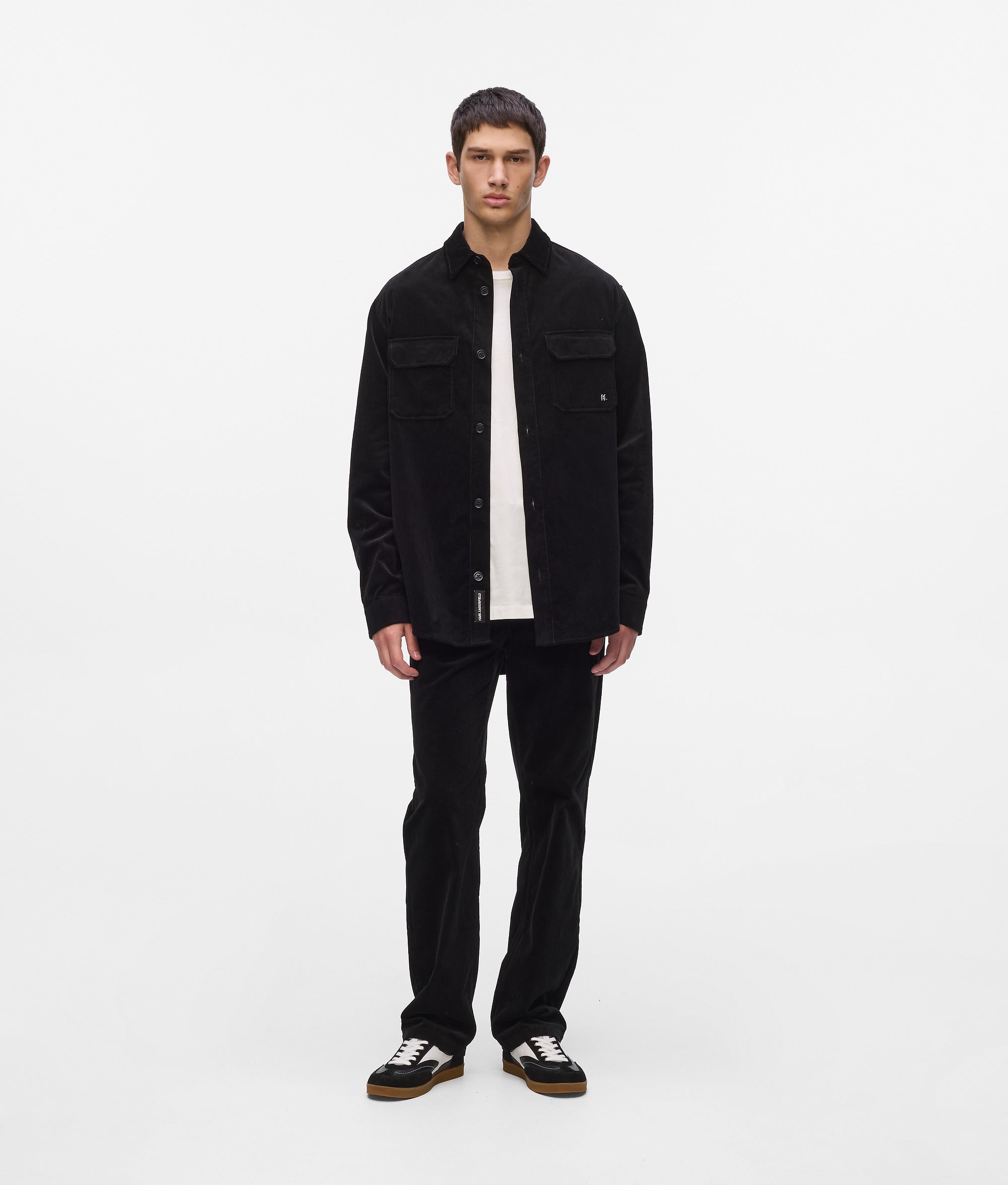 Corduroy overshirt - Image 4
