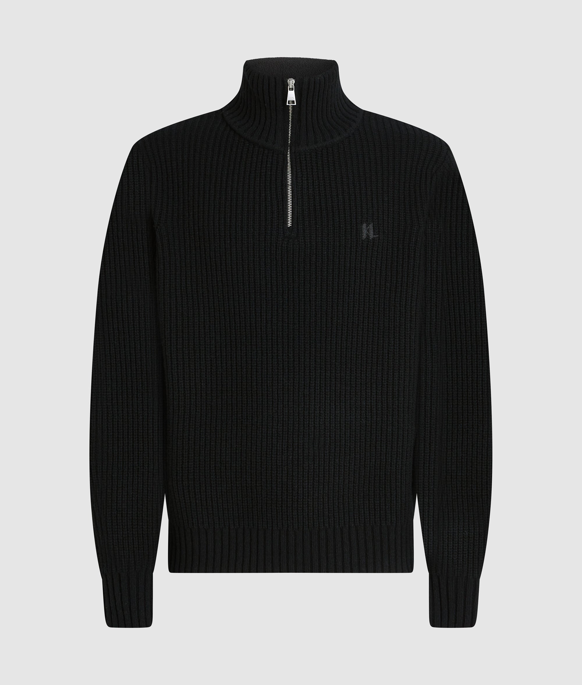 Half-zip turtleneck sweater - Image 5