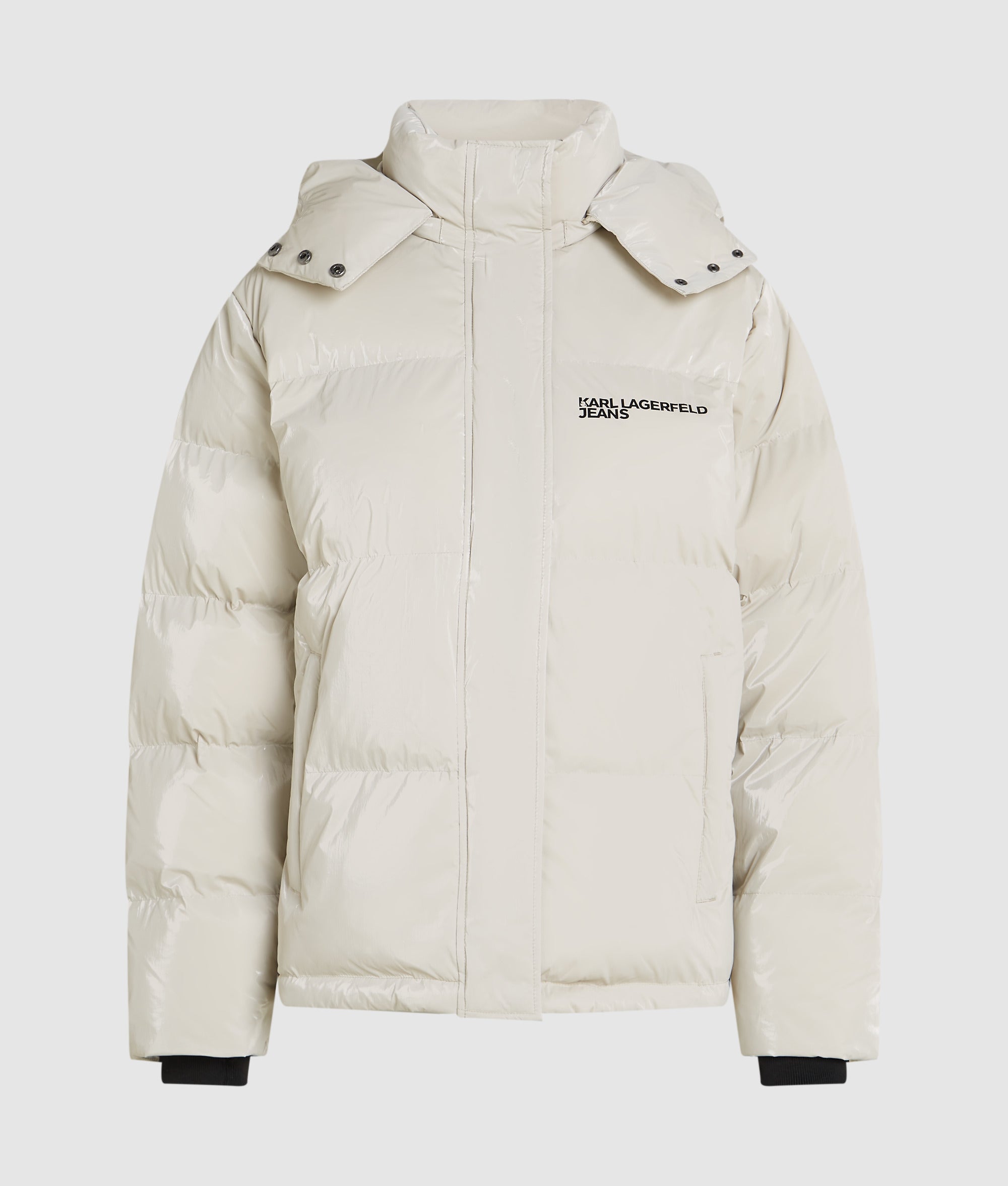 Pearlised puffer jacket - Image 6