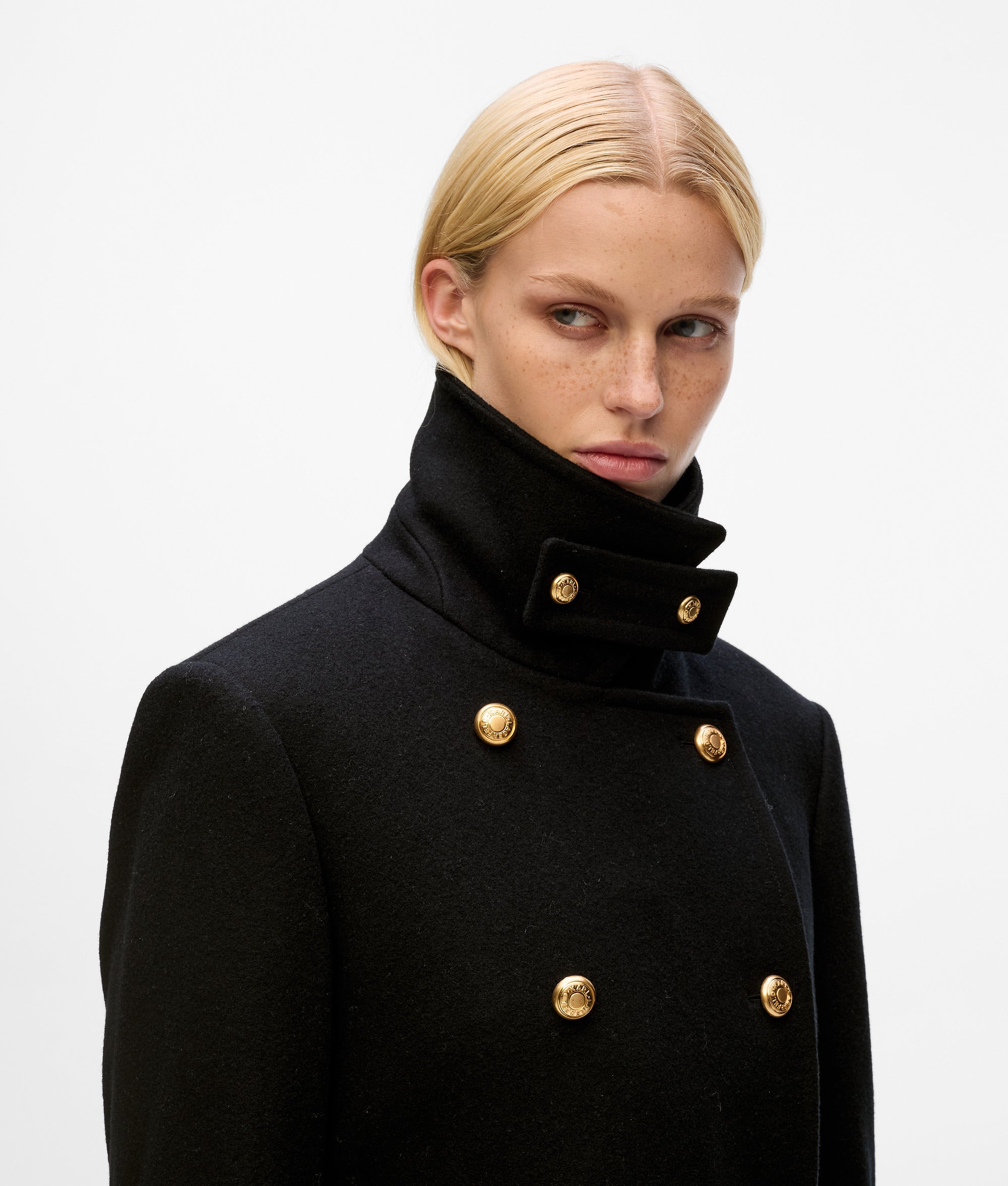 Button-detail coat - Image 2