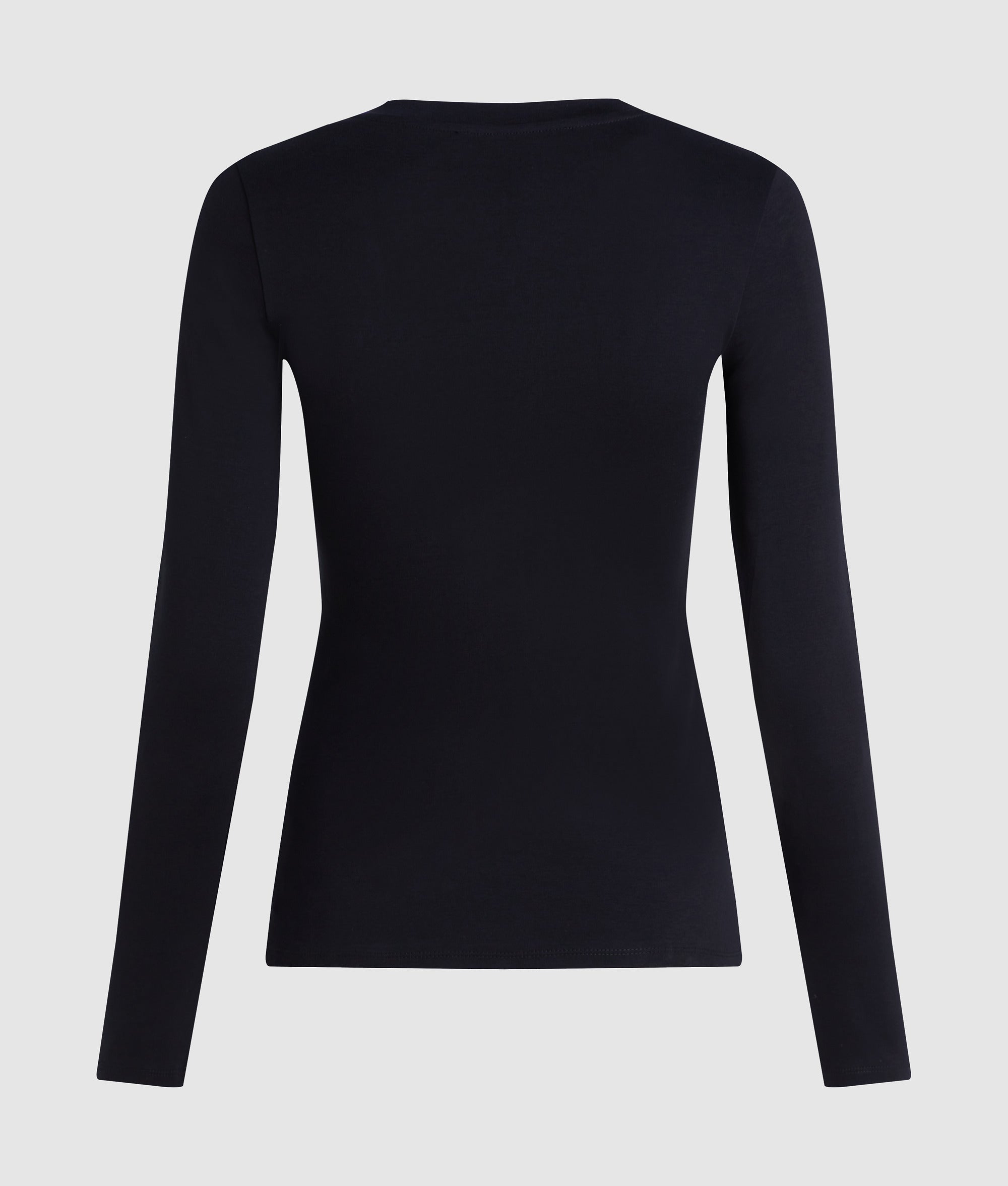 Button-detail long-sleeved T-shirt - Image 6