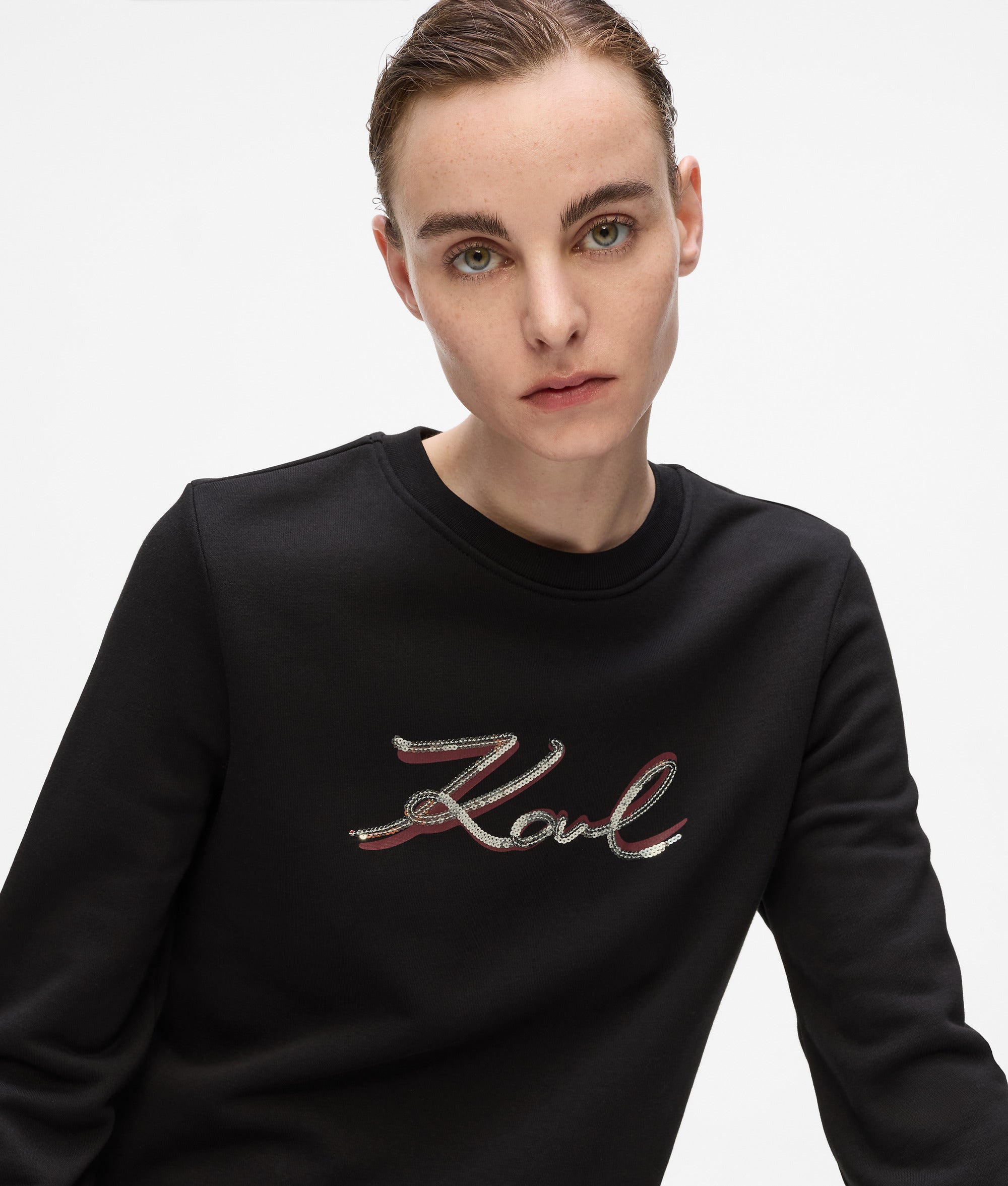 Sequin Signature sweatshirt - Image 3