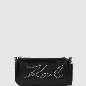 K/Signature studs crossbody pouch