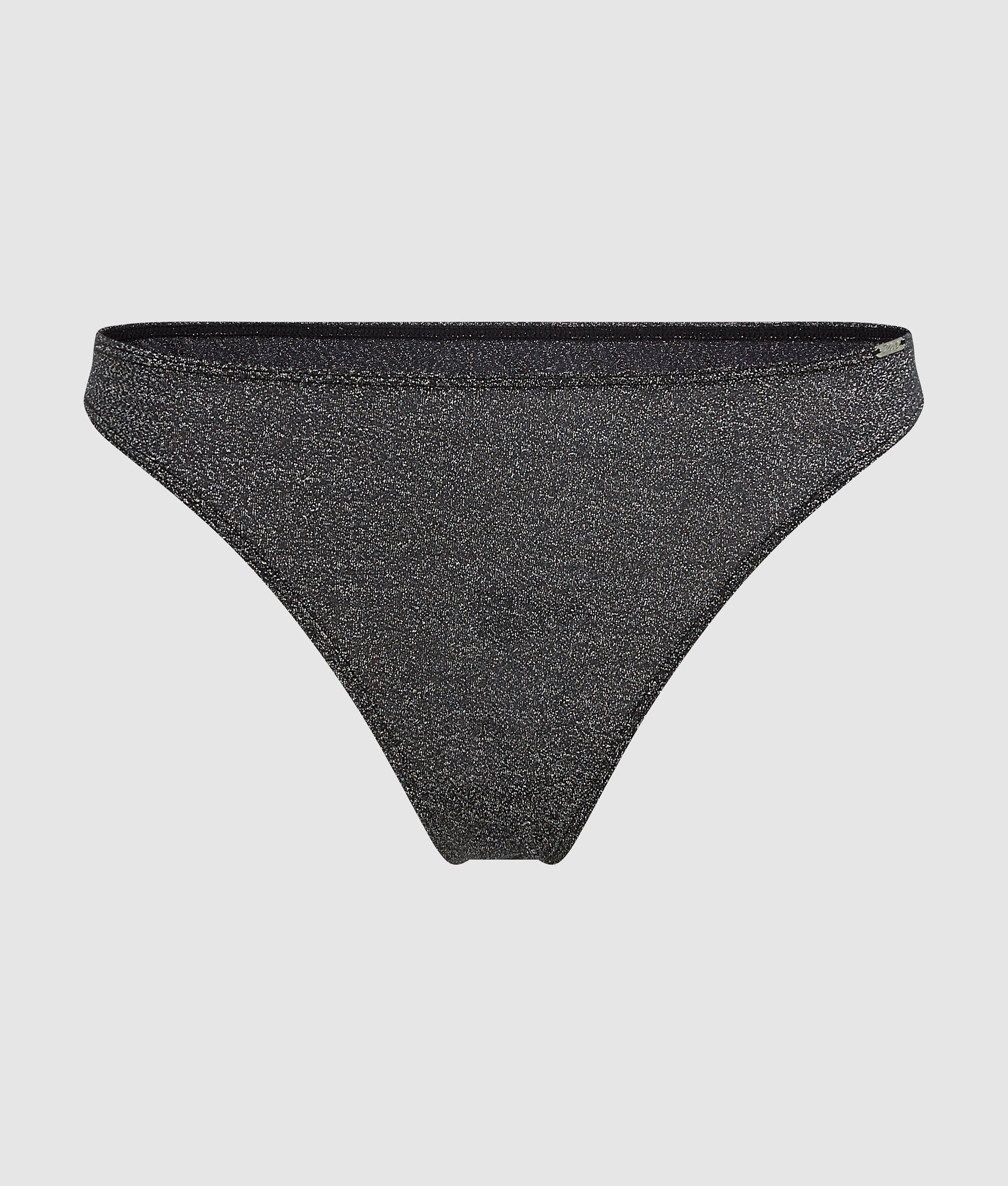 Signature metallic thong