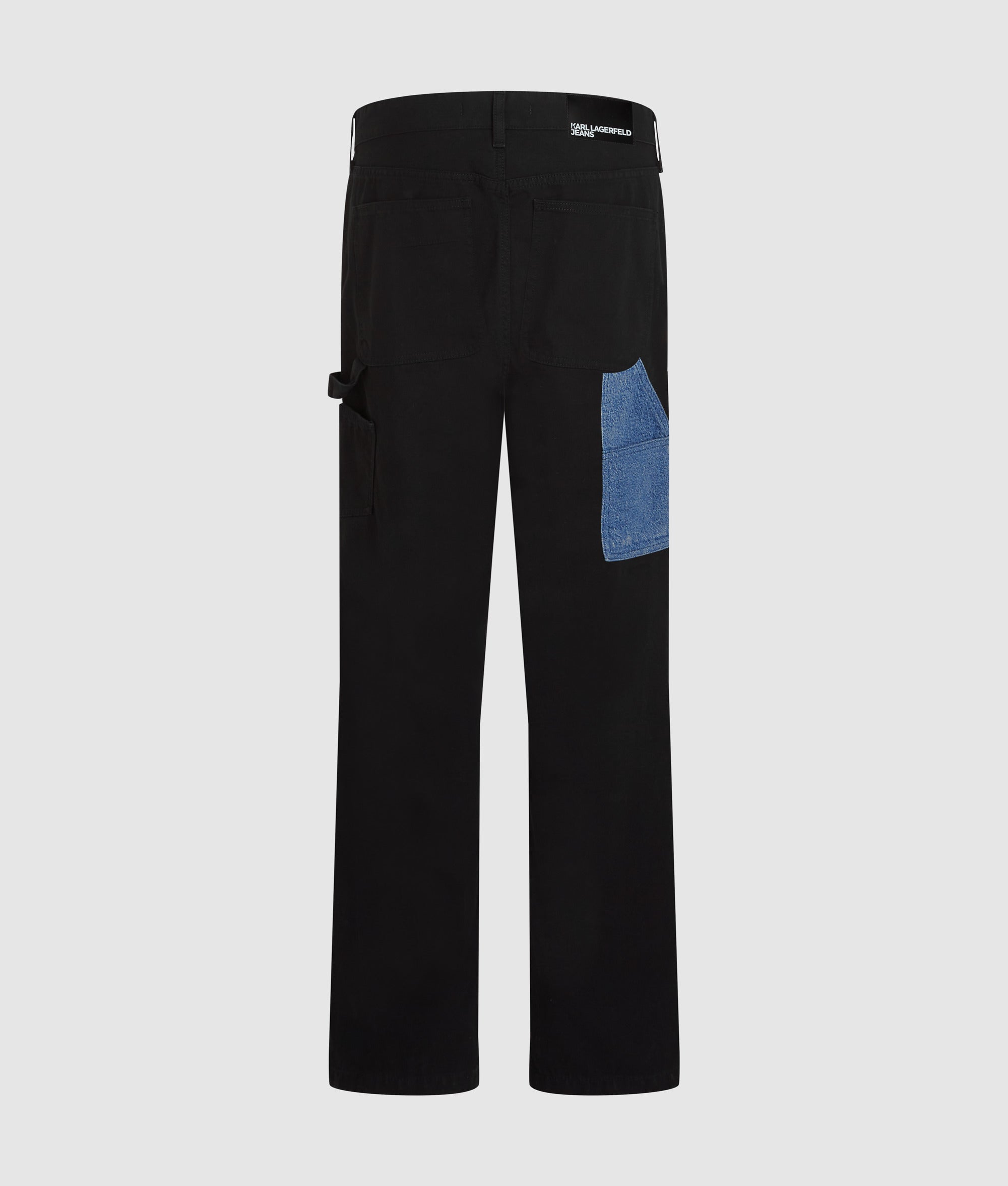 Denim pocket carpenter pants - Image 6