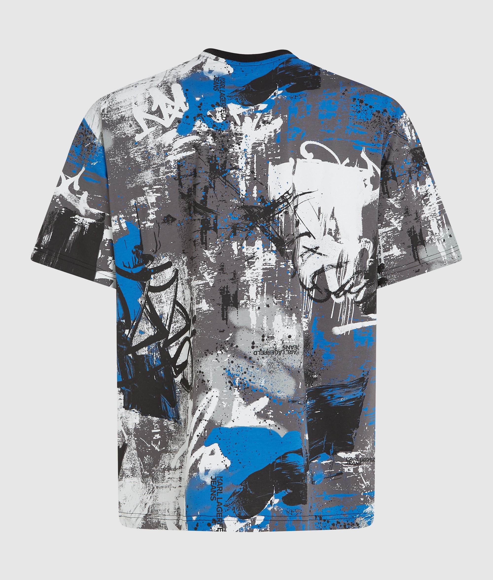 All-over paint-effect T-shirt - Image 6