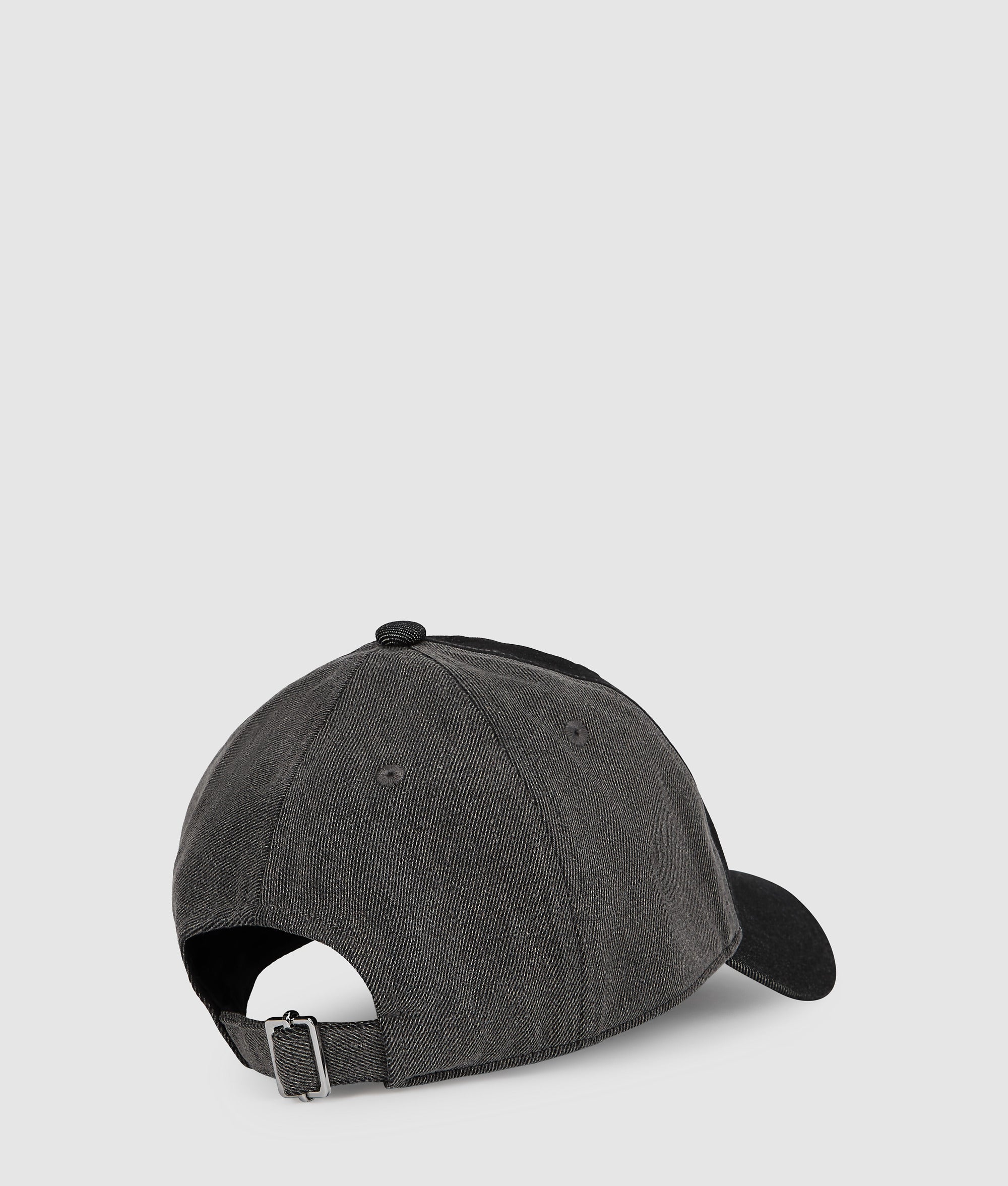 Two-tone dark denim cap - Image 3