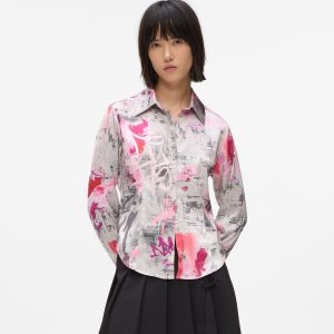 All-over paint shirt