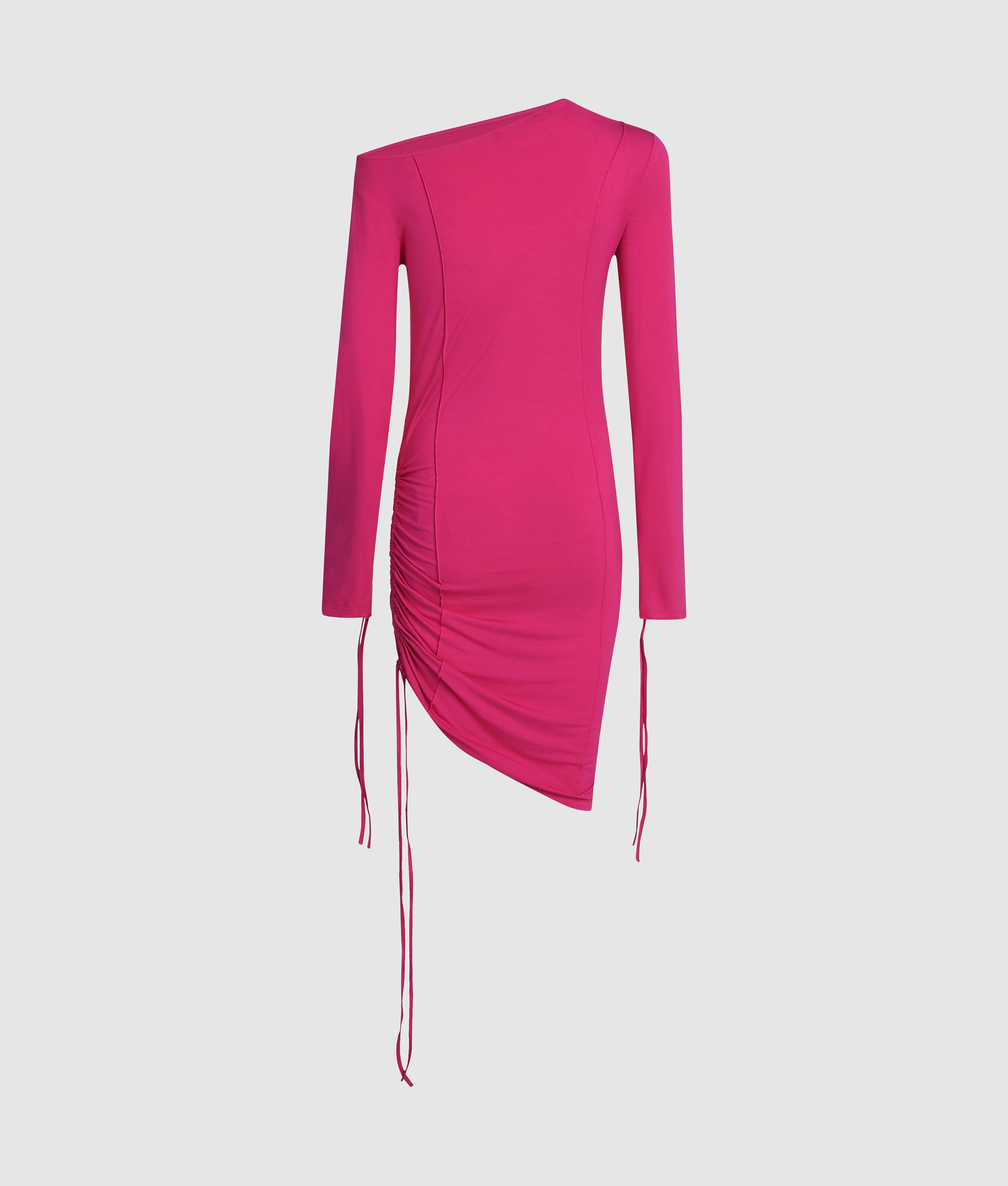 Off-shoulder drawstring dress - Image 6