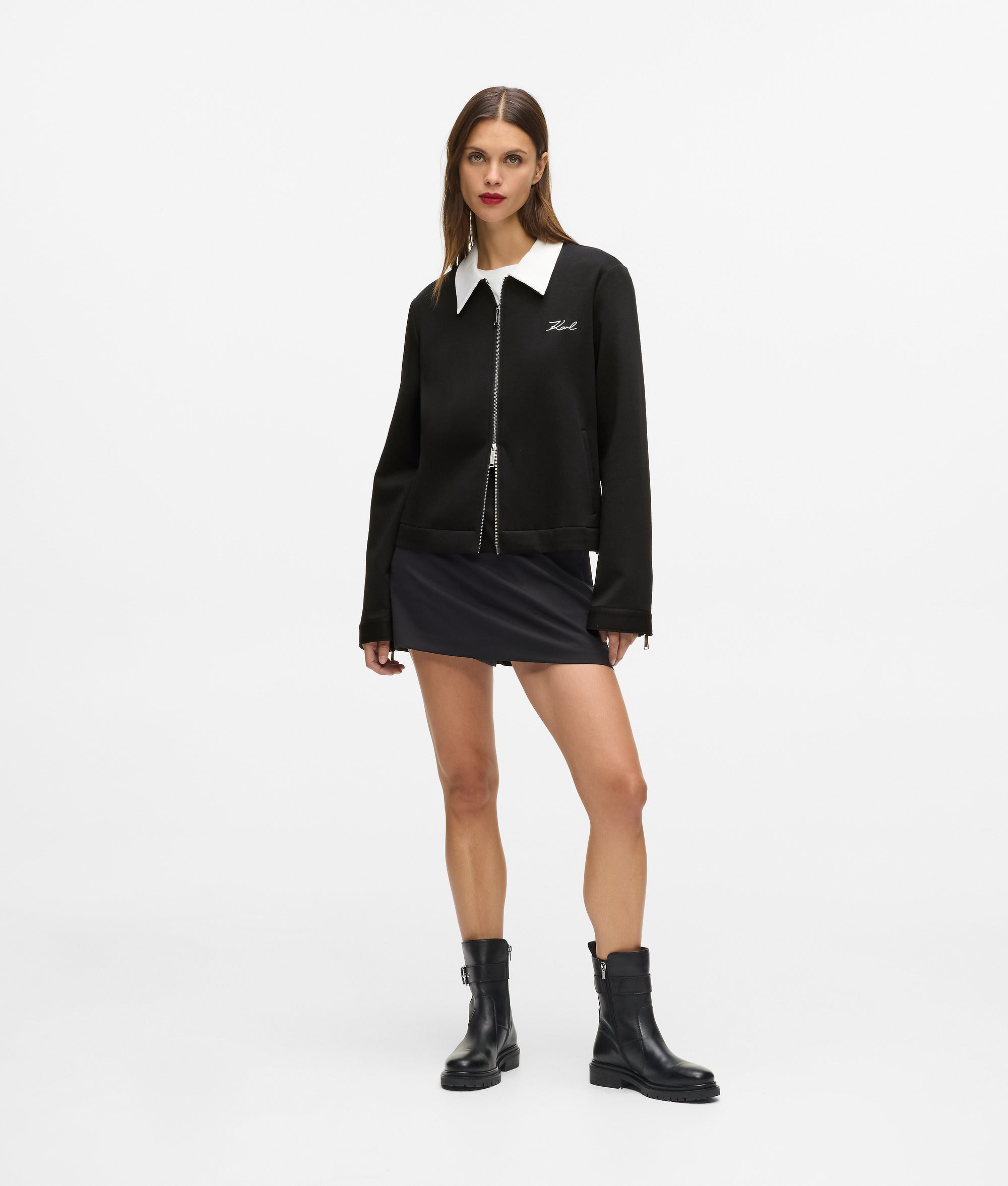 Karl DNA zip-up sweatshirt - Image 4
