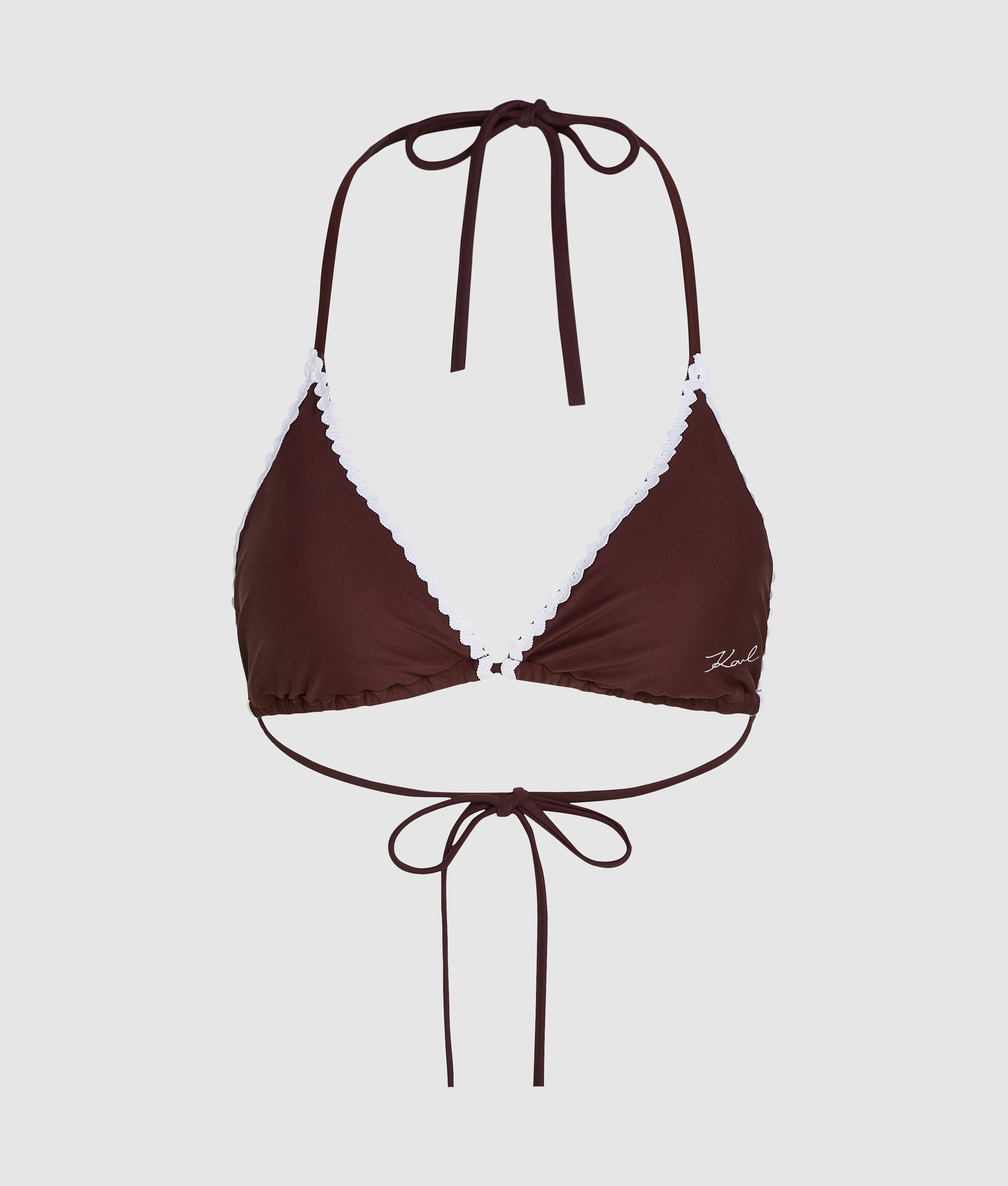 Scallop triangle bikini top - Image 5