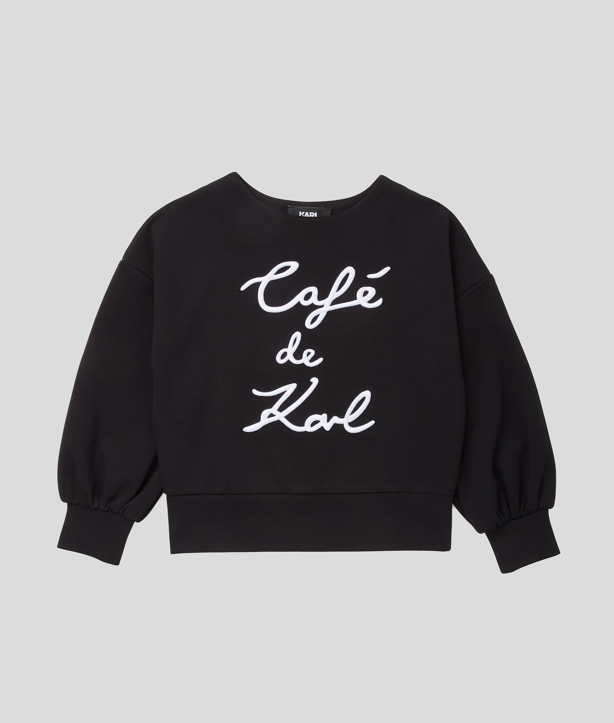 GIRLS CAF?? DE KARL SWEATSHIRT