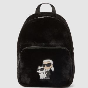 Girls Ikon faux-fur backpack