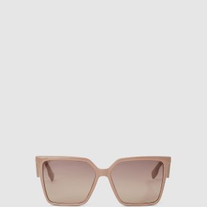 Slim geometric sunglasses